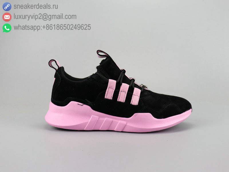 ADIDAS EQT SUPPORT ADV W BLACK PINK LEATHER WOMEN RUNNING SHOES